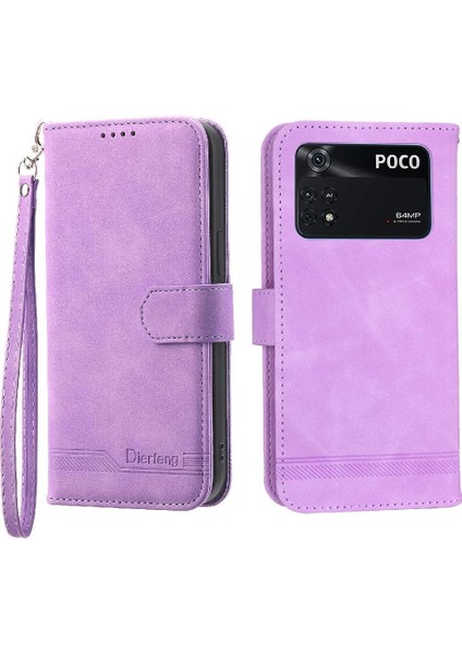 Xiaomi Poco M4 Pro 4g Manyetik Kapatma Nakit Cep Premium Için Flip Case (Yurt Dışından)