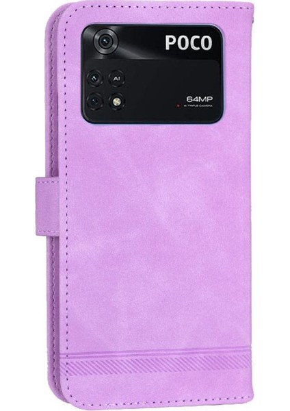 Xiaomi Poco M4 Pro 4g Manyetik Kapatma Nakit Cep Premium Için Flip Case (Yurt Dışından)