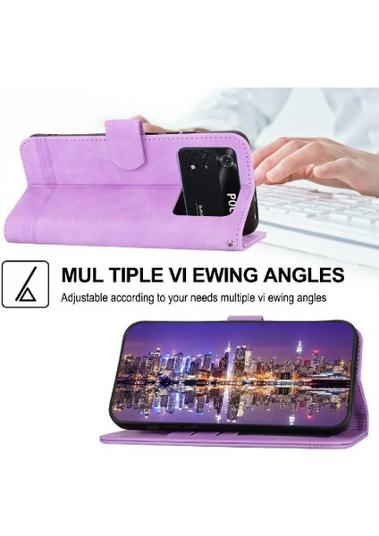 Xiaomi Poco M4 Pro 4g Manyetik Kapatma Nakit Cep Premium Için Flip Case (Yurt Dışından)