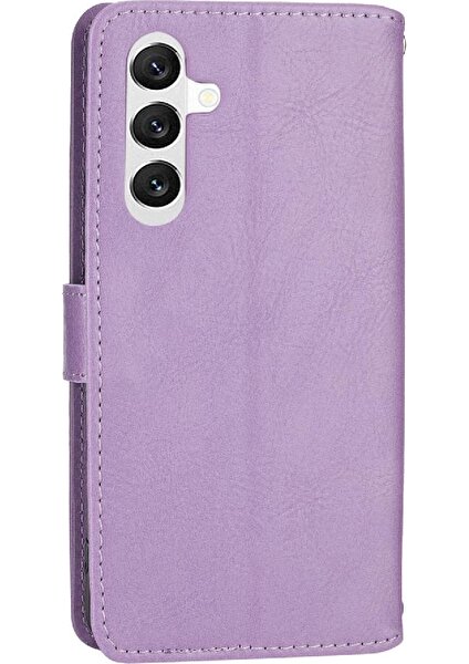 SZY Mall Samsung Galaxy A34 Kayış Kart Tutucu Kickstand Pu Deri Için Flip Case (Yurt Dışından)