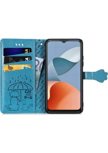 Zte A34 Karikatür Hayvanlar Için Flip Case Kısa Kayış Deri Kılıf Kapak Çevirin (Yurt Dışından) fırsatları