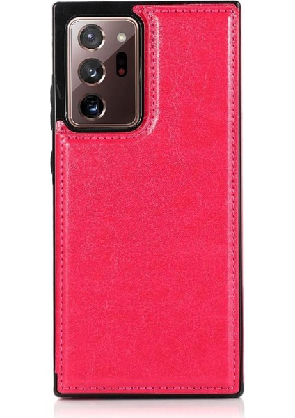 Cüzdan Kılıf Samsung Galaxy Not 20 Için Kickstand Çift Manyetik Toka Pu (Yurt Dışından) fırsatları