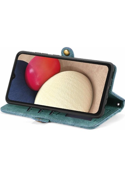 Samsung Galaxy A02S Cüzdan Için Flip Case Basit Iş Kapak Kılıfı (Yurt Dışından) modelleri
