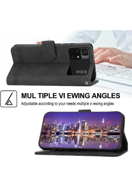 Xiaomi Poco X4 Pro 5g Manyetik Kapatma Nakit Cep Premium Için Flip Case (Yurt Dışından) modelleri