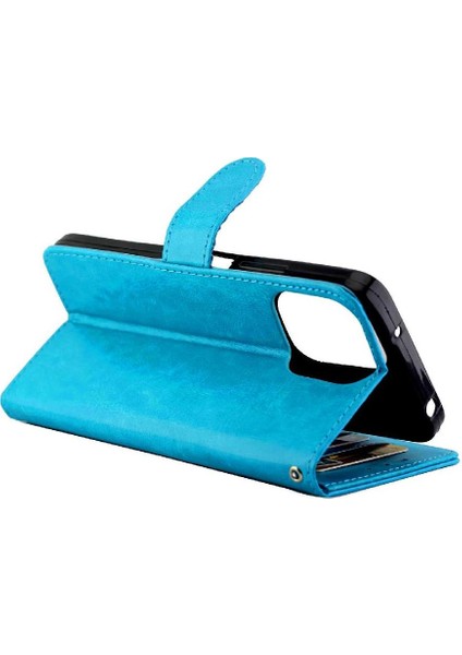 Xiaomi Redmi Için Flip Case 12 4g Kart Tutucu Kickstand Pu Deri Kapatma (Yurt Dışından)