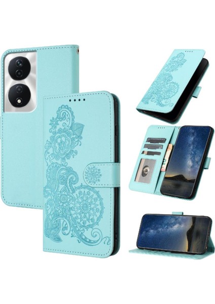 Onur X7B Kickstand Koruyucu Pu Deri Manyetik Kapatma Için Flip Case (Yurt Dışından)