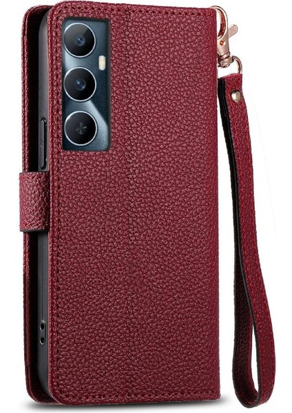 Realme C65 Aşk Fermuar Cüzdan Deri Kılıf Için Flip Case Darbeye (Yurt Dışından) fırsatları