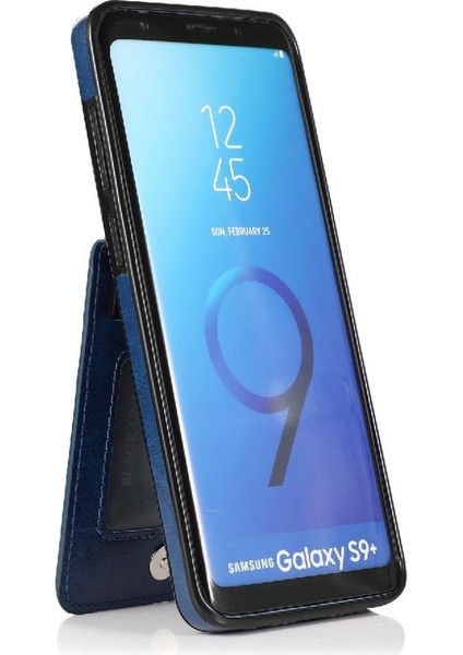 Samsung Galaxy S9 Artı Premium Deri Manyetik Toka ile Uyumlu (Yurt Dışından) fırsatları