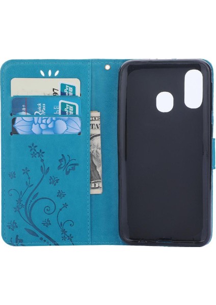 Samsung Galaxy A40 Pu Deri Kart Tutucu Manyetik Kapatma Için Filp Durumda (Yurt Dışından) indirimleri