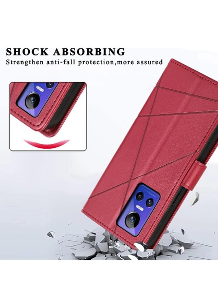 Realme Gt Neo 3 Şok Emici Darbeye Üç Kart Yuvaları Için Flip Case (Yurt Dışından)