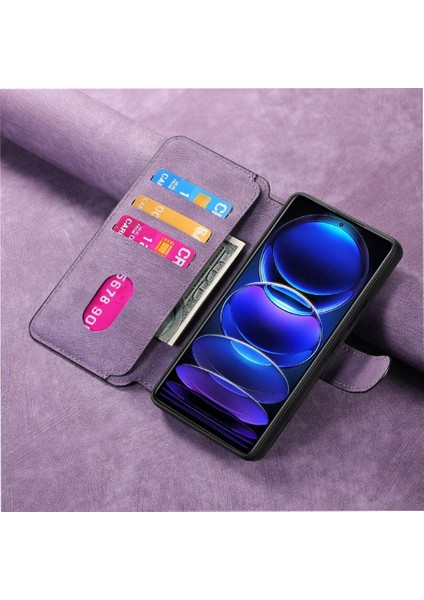 Xiaomi Redmi Not 12 Pro Artı 5g Mıknatıs Koruyucu Malzeme Için Flip Case (Yurt Dışından)