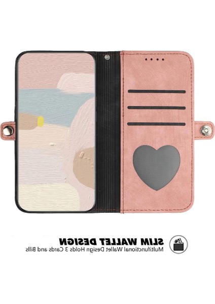 Xiaomi Redmi 13 Flip Folio Kitap Için Kılıf Kart Yuvası Standı ile Kickstand Pu (Yurt Dışından)