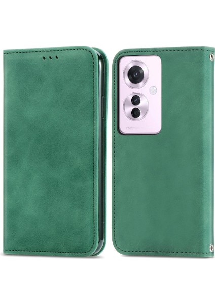 Oppo Flip 11F 5g Için Flip Case Darbeye Cüzdan Deri Kılıf Kapak Çevirin (Yurt Dışından)