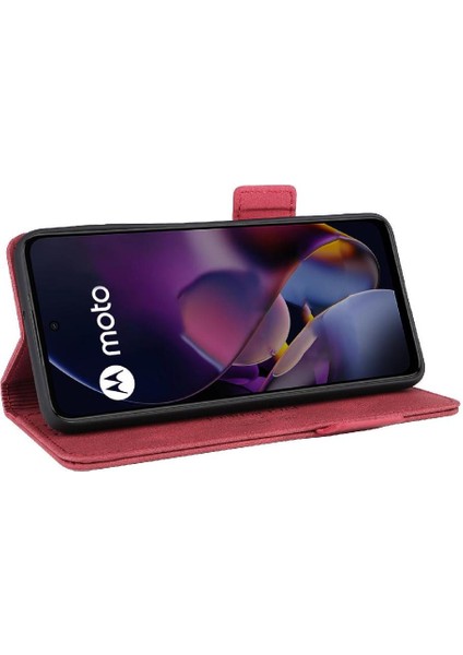 Motorola Moto G54 5g Kart Tutucu Kapak Kickstand Manyetik Için Flip Case (Yurt Dışından) modelleri
