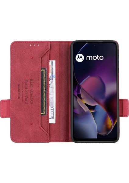 Motorola Moto G54 5g Kart Tutucu Kapak Kickstand Manyetik Için Flip Case (Yurt Dışından) fırsatları