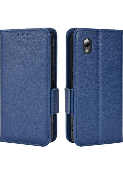 Zte Blade Case Lite Cüzdan Kart Yuvaları Tutucu Yan Toka Manyetik (Yurt Dışından)