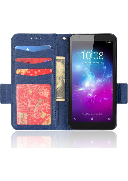Zte Blade Case Lite Cüzdan Kart Yuvaları Tutucu Yan Toka Manyetik (Yurt Dışından) indirimleri