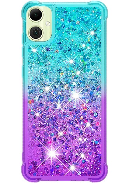 Samsung Galaxy A05 Akan Sparkle Hareketli Kapak Temizle Tampon (Yurt Dışından) modelleri