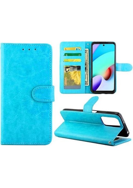 Xiaomi Redmi Için Flip Case 10 5g Darbeye Kickstand Manyetik Kapatma Pu (Yurt Dışından)