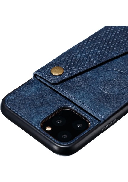 Iphone 12 Için Cüzdan Durumda Pro Max Kart Tutucu Buit Demir Kickstand Durumda (Yurt Dışından)