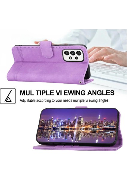 Samsung Galaxy A73 Kart Yuvaları Için Flip Case Bileklik Nakit Cep Prim (Yurt Dışından) indirimleri