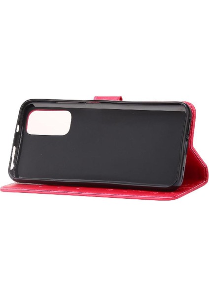 Xiaomi Redmi Not 11 Için 4g Kickstand Pu Deri Manyetik Kart Durumda (Yurt Dışından)