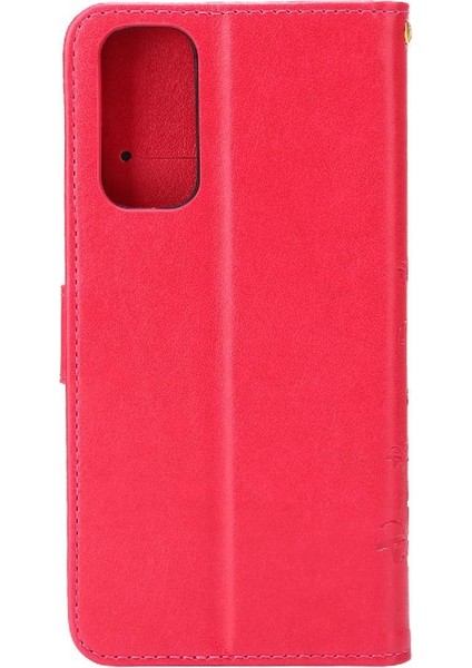 Xiaomi Redmi Not 11 Için 4g Kickstand Pu Deri Manyetik Kart Durumda (Yurt Dışından)
