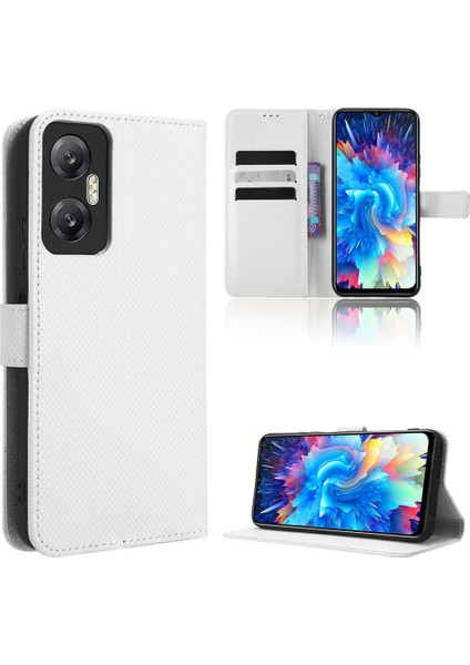 Infinix Sıcak 20 5g Kart Tutucu Için Kickstand Kapak Manyetik Cüzdan (Yurt Dışından)