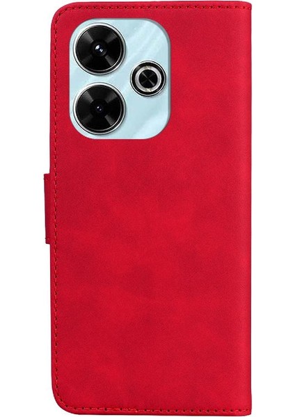 Xiaomi Poco M6 4g Için Flip Case Manyetik Standı Tutucu Kart Yuvası Premium Pu (Yurt Dışından)