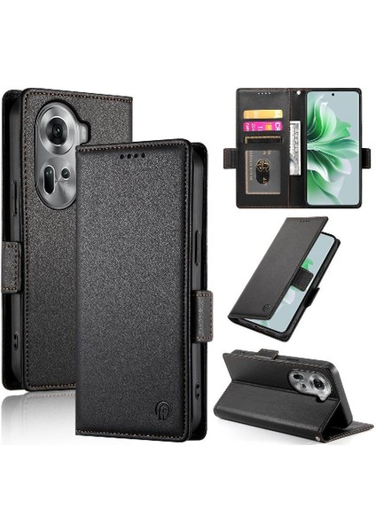 Oppo Oppo 11 Flip Günlük Kullanım Için Flip Case Kart Yuvaları Cüzdan Iş (Yurt Dışından)