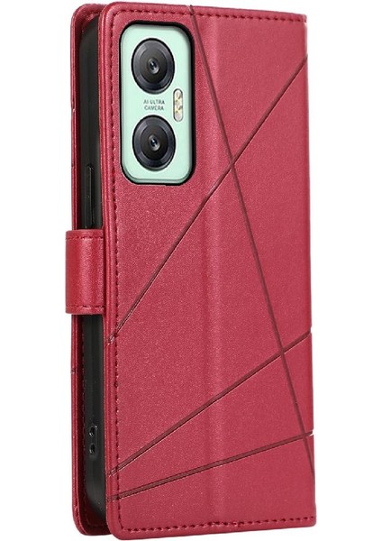 Infinix Sıcak 20 5g Şok Emici Üç Kart Yuvaları Kickstand Için Flip Case (Yurt Dışından)