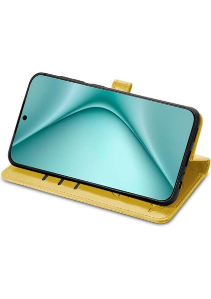 Huawei Pura 70 Pro Için Flip Case Karikatür Hayvanlar Kapak Çevirin Deri Kılıf (Yurt Dışından)