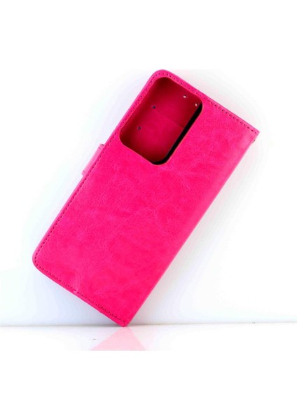 Samsung Galaxy S21 Ultra 5g Kart Tutucu Kickstand Manyetik Için Flip Case (Yurt Dışından)