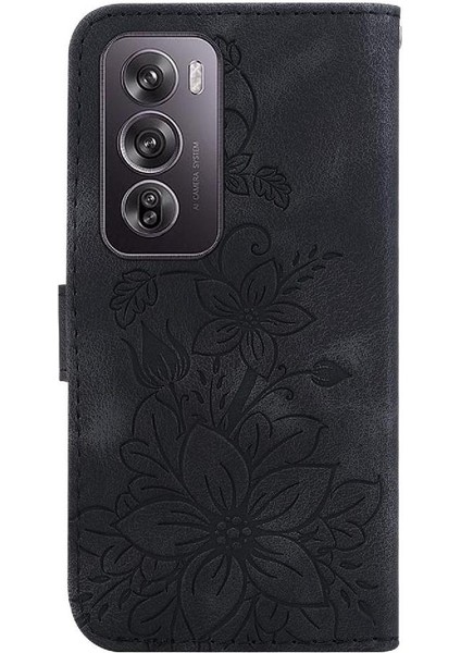 Oppo Oppo 12 Pro 5g Için Flip Case Kart Tutucu Manyetik Kabartmalı Zambak (Yurt Dışından) indirimleri