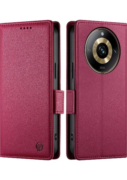 Realme 11 Pro Flip Kartvizit Yuvaları Cüzdan Günlük Kullanım Için Flip Case (Yurt Dışından)