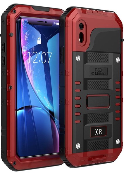 Iphone Xr Için Su Geçirmez Kılıf Metal Tam Vücut IP68 Su Geçirmez Tam Ağır (Yurt Dışından) modelleri