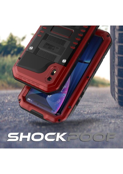 Iphone Xr Için Su Geçirmez Kılıf Metal Tam Vücut IP68 Su Geçirmez Tam Ağır (Yurt Dışından) indirimleri