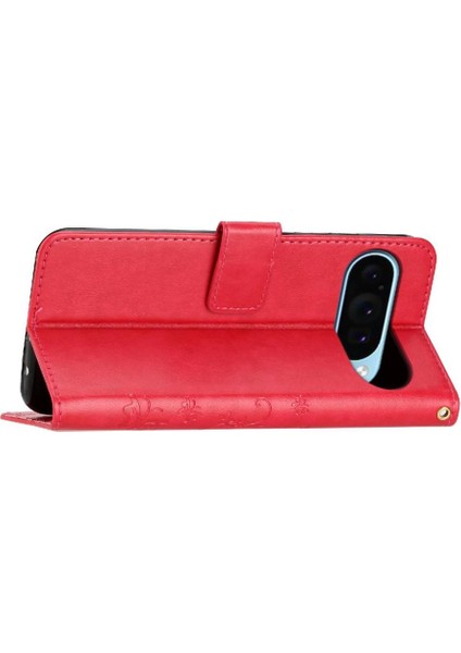 Google Pixel 9 Pu Deri Manyetik Kapatma Kickstand Kartı Için Filp Durumda (Yurt Dışından) indirimleri