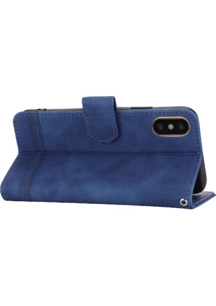IPhone x Için Flip Case/xs Premium Kart Yuvaları Manyetik Kapatma Nakit Cep (Yurt Dışından)