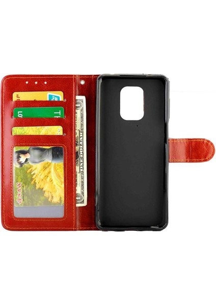 Xiaomi Redmi Not 9 Için Flip Case Pro Kart Tutucu Darbeye Manyetik Pu (Yurt Dışından) modelleri