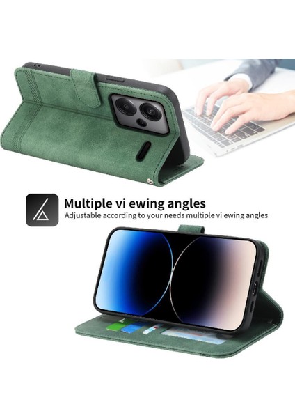 Xiaomi Redmi Not 13 Pro Artı Bileklik Kart Yuvaları Premium Için Flip Case (Yurt Dışından)