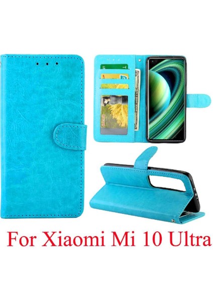 Xiaomi Mi 10 Için Flip Case Ultra Manyetik Kapatma Kart Tutucu Darbeye (Yurt Dışından) fiyatları