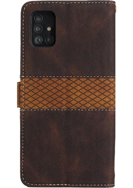 Samsung Galaxy A71 4g Manyetik Kapatma Kart Yuvası Kickstand Için Cüzdan Kılıf (Yurt Dışından) indirimleri