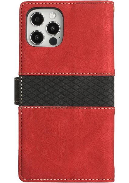 IPhone 11 Için Cüzdan Durumda Pro Çizilmeye Dayanıklı Kart Yuvası Bilek Kayışı (Yurt Dışından)