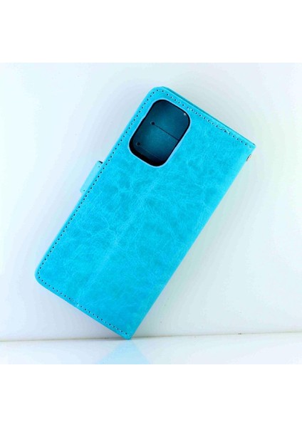 Xiaomi Redmi Not 10 Için Flip Case 4g Kickstand Manyetik Kapatma Kartı Pu (Yurt Dışından)
