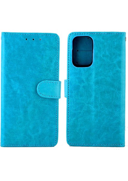 Xiaomi Redmi Not 10 Için Flip Case 4g Kickstand Manyetik Kapatma Kartı Pu (Yurt Dışından)