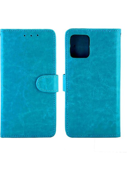 Samsung Galaxy Flip 5g Manyetik Kapatma Pu Deri Kart Için Flip Case (Yurt Dışından)