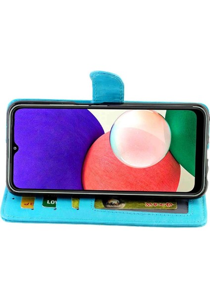 Samsung Galaxy A22 5g Için Flip Case Kickstand Kart Tutucu Darbeye Pu (Yurt Dışından) fırsatları