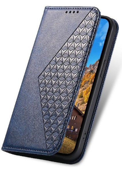 Samsung Galaxy A12 5g Standı Için Flip Case Günlük Kullanım Eşkenar Dörtgen Şekli El (Yurt Dışından)