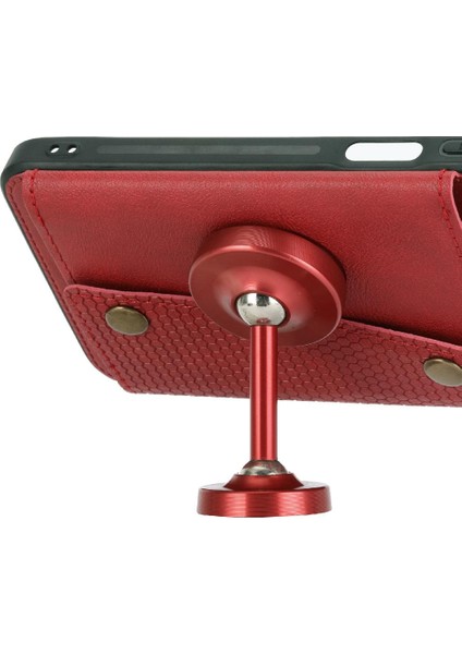 Cüzdan Durumda Xiaomi Redmi Not 11 4g Buit Demir Cüzdan Kılıf Kickstand (Yurt Dışından)